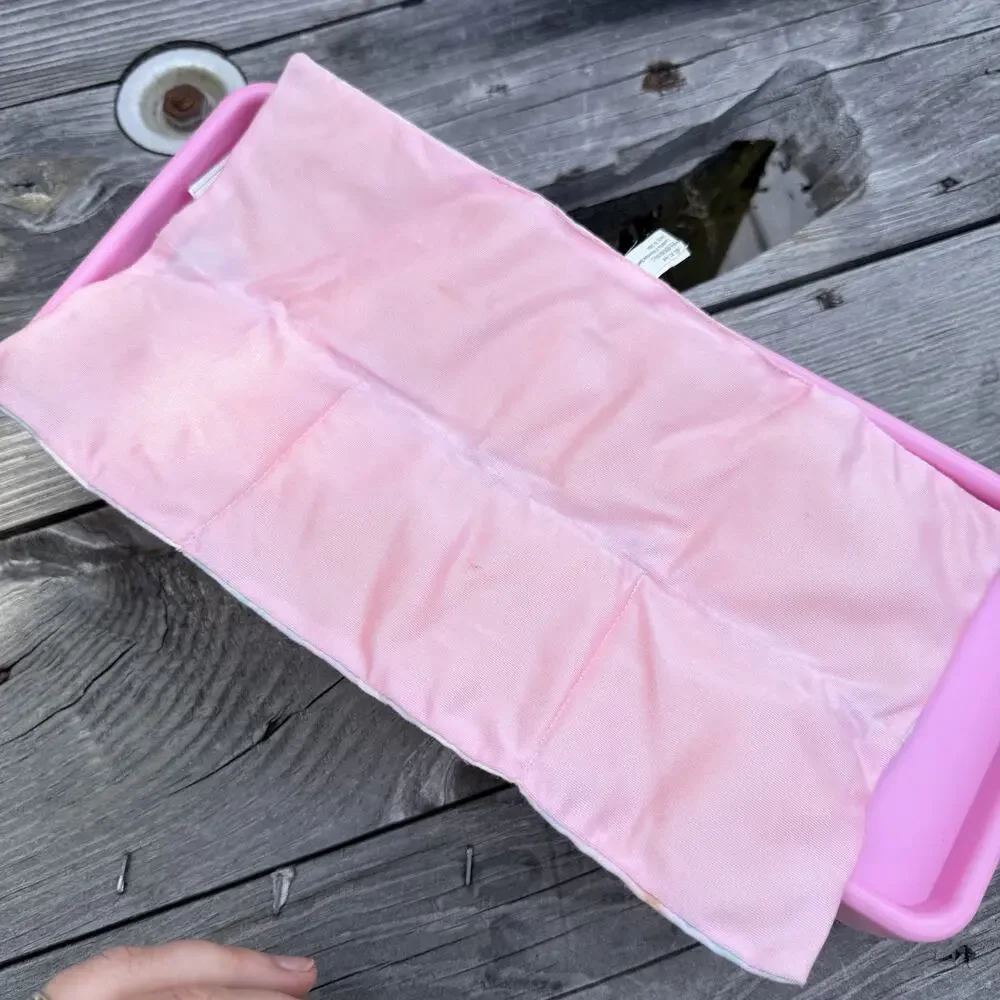 Vintage 1980s Barbie Doll Bed and Bedding Set 5 Pc Mattel Pink Floral